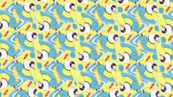 Size: 1366x768 | Tagged: safe, lemon hearts, g4, background pony, filly, flask, flaskhead hearts, science, trypophobia, wallpaper