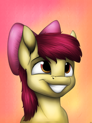 Size: 3000x4000 | Tagged: safe, artist:lupiarts, apple bloom, g4, female, portrait, solo