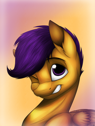 Size: 3000x4000 | Tagged: safe, artist:lupiarts, scootaloo, g4, female, portrait, solo