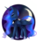 Size: 1024x1229 | Tagged: safe, artist:icysartwork, princess luna, g4, crescent moon, eyes closed, female, solo, transparent moon