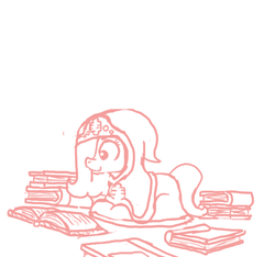 Size: 640x600 | Tagged: safe, artist:ficficponyfic, oc, oc only, oc:emerald jewel, colt quest, book, child, cloak, clothes, colt, cyoa, dear joyride, explicit source, femboy, foal, god i love books, hood, i am so alone, male, reading, robe, story included, trap