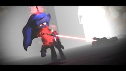 Size: 1920x1080 | Tagged: safe, princess luna, twilight sparkle, g4, kylo ren, lightsaber, star wars, star wars: the force awakens, weapon