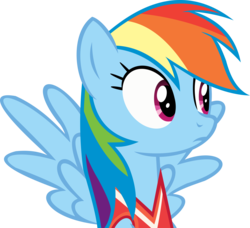 Size: 11657x10643 | Tagged: safe, artist:cyanlightning, rainbow dash, buckball season, g4, .svg available, absurd resolution, clothes, female, jacket, simple background, solo, transparent background, vector
