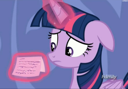 Size: 2025x1421 | Tagged: safe, screencap, twilight sparkle, alicorn, pony, g4, ppov, female, floppy ears, magic, mare, sad, solo, twilight sparkle (alicorn)