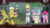 Size: 640x360 | Tagged: safe, edit, edited screencap, screencap, applejack, daring do, fluttershy, pinkie pie, rainbow dash, rarity, twilight sparkle, alicorn, pegasus, pony, cinemare sins, daring don't, g4, my little pony: friendship is magic, animation error, clothes, female, hat, mane six, mare, pith helmet, twilight sparkle (alicorn)