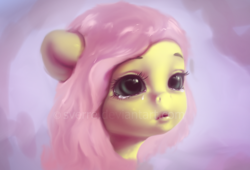 Size: 600x408 | Tagged: safe, artist:sverre93, fluttershy, pony, g4, adoracreepy, creepy, crying, cute, female, solo, uncanny valley, watermark