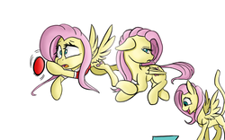 Size: 1280x800 | Tagged: safe, artist:miokomata, artist:thealjavis, fluttershy, buckball season, g4, buckball, cigarette