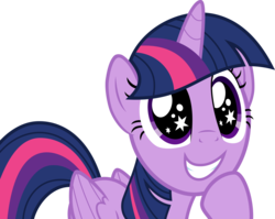 Size: 1382x1100 | Tagged: safe, artist:jp, derpibooru exclusive, twilight sparkle, alicorn, pony, g4, top bolt, .svg available, adorkable, cute, dork, female, folded wings, mare, simple background, solo, starry eyes, svg, transparent background, twiabetes, twilight sparkle (alicorn), vector, wingding eyes