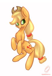 Size: 1500x2200 | Tagged: safe, artist:thegraid, applejack, g4, female, sketch, solo