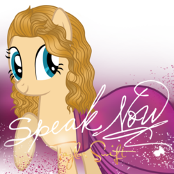 Size: 1280x1280 | Tagged: safe, artist:aldobronyjdc, pony, album cover, cover, music, parody, ponified, ponified album cover, solo, taylor swift
