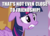 Size: 683x494 | Tagged: safe, edit, edited screencap, screencap, twilight sparkle, alicorn, pony, g4, my little pony: friendship is magic, ppov, female, image macro, lip bite, meme, reaction image, solo, that's not friendship, twilight sparkle (alicorn)