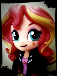 Size: 1944x2592 | Tagged: safe, sunset shimmer, equestria girls, g4, cute, doll, equestria girls minis, female, solo, toy