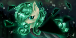Size: 2000x1000 | Tagged: safe, artist:mlplunaprincess, pony, female, mare, one punch man, ponified, solo, tatsumaki (one punch man)