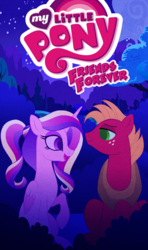 Size: 757x1279 | Tagged: safe, artist:carouselunique, big macintosh, princess cadance, earth pony, pony, g4, cadmac, comic cover, male, shipping, stallion, straight, teen princess cadance, teenage big macintosh, teenager, younger