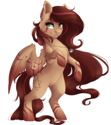 Size: 800x900 | Tagged: safe, artist:silentwulv, oc, oc only, oc:sweet poison, pegasus, pony, rearing, solo