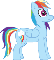 Size: 418x466 | Tagged: safe, artist:dinexistente, rainbow dash, g4, female, simple background, solo, transparent background