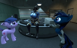 Size: 3840x2400 | Tagged: safe, artist:lavik1988, twilight sparkle, oc, g4, 3d, clothes, high res, rule 63, team fortress 2