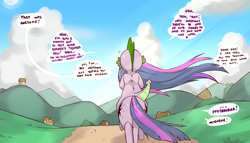Size: 1280x731 | Tagged: safe, artist:cold-blooded-twilight, spike, twilight sparkle, pony, unicorn, cold blooded twilight, comic:cold storm, g4, comic, explicit source, ponyville, unicorn twilight