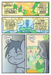 Size: 1024x1497 | Tagged: safe, artist:kazziepones, artist:ketirz, oc, oc only, oc:lonely hooves, comic:lonely hooves, comic, glasses