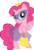 Size: 3100x4525 | Tagged: safe, artist:chromadancer, pinkie pie, g4, clothes, crown, female, handbag, jewelry, mask, regalia, simple background, skirt, solo, standing on two hooves, transparent background, tutu, vector