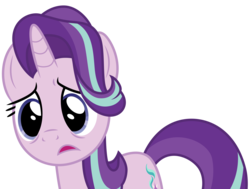 Size: 3961x3002 | Tagged: safe, artist:cloudy glow, artist:illumnious, starlight glimmer, pony, unicorn, g4, .ai available, female, frown, high res, mare, open mouth, simple background, solo, transparent background, upset, vector