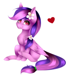 Size: 1419x1534 | Tagged: safe, artist:mauuwde, oc, oc only, oc:moonlight blossom, pony, simple background, solo, transparent background