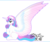 Size: 1024x868 | Tagged: safe, artist:dark-x-light, princess flurry heart, g4, female, impossibly large wings, older, simple background, sitting, solo, spread wings, transparent background