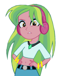 Size: 591x768 | Tagged: safe, artist:eli-j-brony, lemon zest, equestria girls, g4, alternate clothes, belly button, clothes, female, midriff, short shirt, shorts, solo