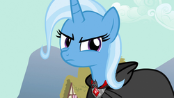 Size: 1920x1080 | Tagged: safe, screencap, trixie, pony, g4, magic duel, alicorn amulet, female, mare, solo