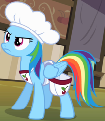 Size: 574x661 | Tagged: safe, screencap, rainbow dash, pony, g4, the last roundup, female, mare, outfit catalog, solo