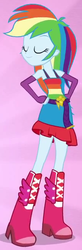 Size: 214x653 | Tagged: safe, screencap, rainbow dash, equestria girls, g4, my little pony equestria girls, boots, clothes, dress, fall formal outfits, female, high heel boots, outfit catalog, solo