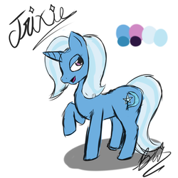 Size: 5000x5000 | Tagged: safe, artist:briannathewolf599, trixie, pony, unicorn, g4, absurd resolution, female, mare, solo