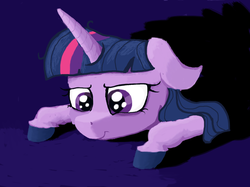 Size: 922x691 | Tagged: safe, artist:paskanaakka, derpibooru exclusive, twilight sparkle, g4, female, frown, solo