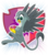 Size: 5000x5669 | Tagged: safe, artist:rainbownspeedash, gabby, griffon, g4, absurd resolution, cute, cutie mark, female, gabbybetes, looking down, paw pads, paws, simple background, smiling, solo, transparent background, underpaw, vector