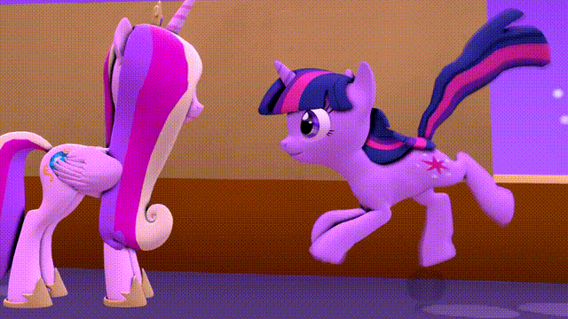 my little pony tell your tale 3d QUEEN HAVEN runs backwards on Make a GIF