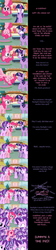 Size: 2000x8852 | Tagged: safe, artist:mlp-silver-quill, pinkie pie, starlight glimmer, twilight sparkle, alicorn, pony, comic:pinkie pie says goodnight, g4, comic, i really like her mane, multeity, self ponidox, starlight cluster, time paradox, twilight sparkle (alicorn), xk-class end-of-the-world scenario