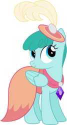 Size: 1223x2276 | Tagged: safe, artist:bluemeganium, spring melody, sprinkle medley, pony, g4, clothes, dress, simple background, solo, transparent background, vector
