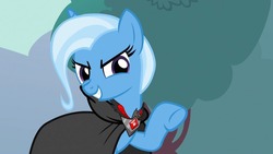 Size: 1920x1080 | Tagged: safe, screencap, trixie, pony, g4, magic duel, alicorn amulet, female, mare, solo