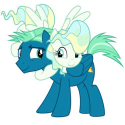 Size: 3000x3000 | Tagged: safe, artist:cheezedoodle96, sky stinger, vapor trail, pegasus, pony, g4, top bolt, .svg available, c:, cute, eye contact, female, flying, glomp, high res, hug, male, mare, ship:vaporsky, shipping, show accurate, simple background, smiling, spread wings, stallion, stingerbetes, straight, svg, transparent background, vaporbetes, vector, wings
