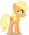 Size: 2133x2599 | Tagged: safe, artist:anhel032015, applejack, g4, my little pony: friendship is magic, where the apple lies, female, freckles, high res, show accurate, simple background, solo, teenage applejack, transparent background, vector, younger