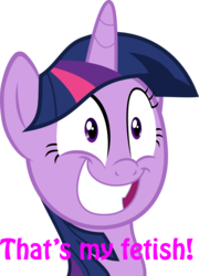 Size: 1280x1778 | Tagged: safe, twilight sparkle, alicorn, pony, g4, top bolt, faic, female, meme, reaction image, simple background, smiling, solo, that is my fetish, transparent background, twilight sparkle (alicorn), updated, wide eyes