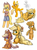 Size: 1280x1707 | Tagged: safe, artist:heir-of-rick, applejack, earth pony, pony, anthro, unguligrade anthro, g4, anthro with ponies, applebutt, butt, cute, hat, jackabetes, on back, plot, prone, silly, silly pony, sketch, sun hat, who's a silly pony