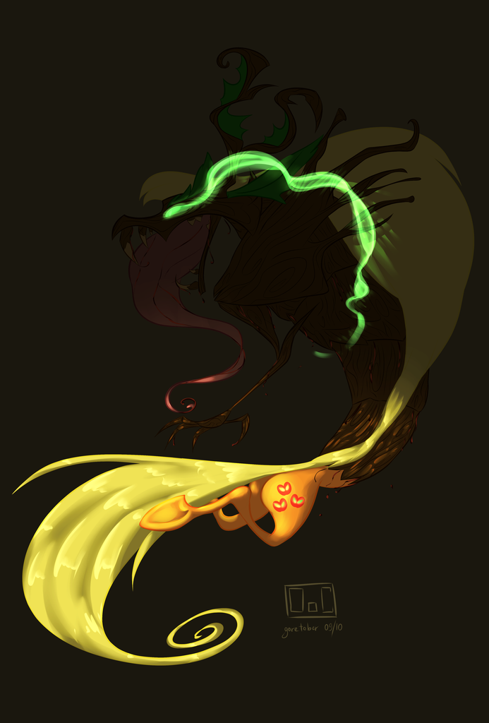 Timber Applejack #1274324 - semi-grimdark, artist:ogaraorcynder, applejack, original ...