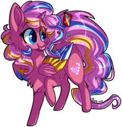 Size: 1034x1074 | Tagged: safe, artist:tay-niko-yanuciq, oc, oc only, oc:skittlepop, alicorn, pony, alicorn oc, simple background, solo, transparent background