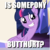 Size: 352x354 | Tagged: safe, edit, edited screencap, screencap, twilight sparkle, alicorn, pony, g4, to where and back again, butthurt, caption, female, image macro, meme, question, sarcasm, solo, twilight sparkle (alicorn), u mad