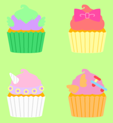 Size: 770x834 | Tagged: safe, apple bloom, scootaloo, spike, sweetie belle, g4, cupcakecakes, cutie mark crusaders