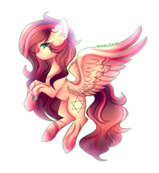 Size: 6408x7000 | Tagged: safe, artist:kurochhi, oc, oc only, oc:sweet poison, pegasus, pony, absurd resolution, solo