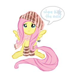 Size: 1588x1649 | Tagged: safe, artist:itsdanielle91, fluttershy, g4, clothes, crying, female, hat, socks, solo, striped socks, watermark