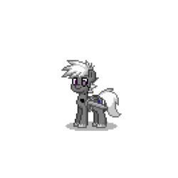 Size: 400x400 | Tagged: safe, pony, pony town, ponified, solo, star fox, star wolf, wolf o'donnell