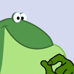Size: 400x400 | Tagged: safe, frog, comments locked down, graveyard of comments, meme, pepe, pepe the frog, smug, solo